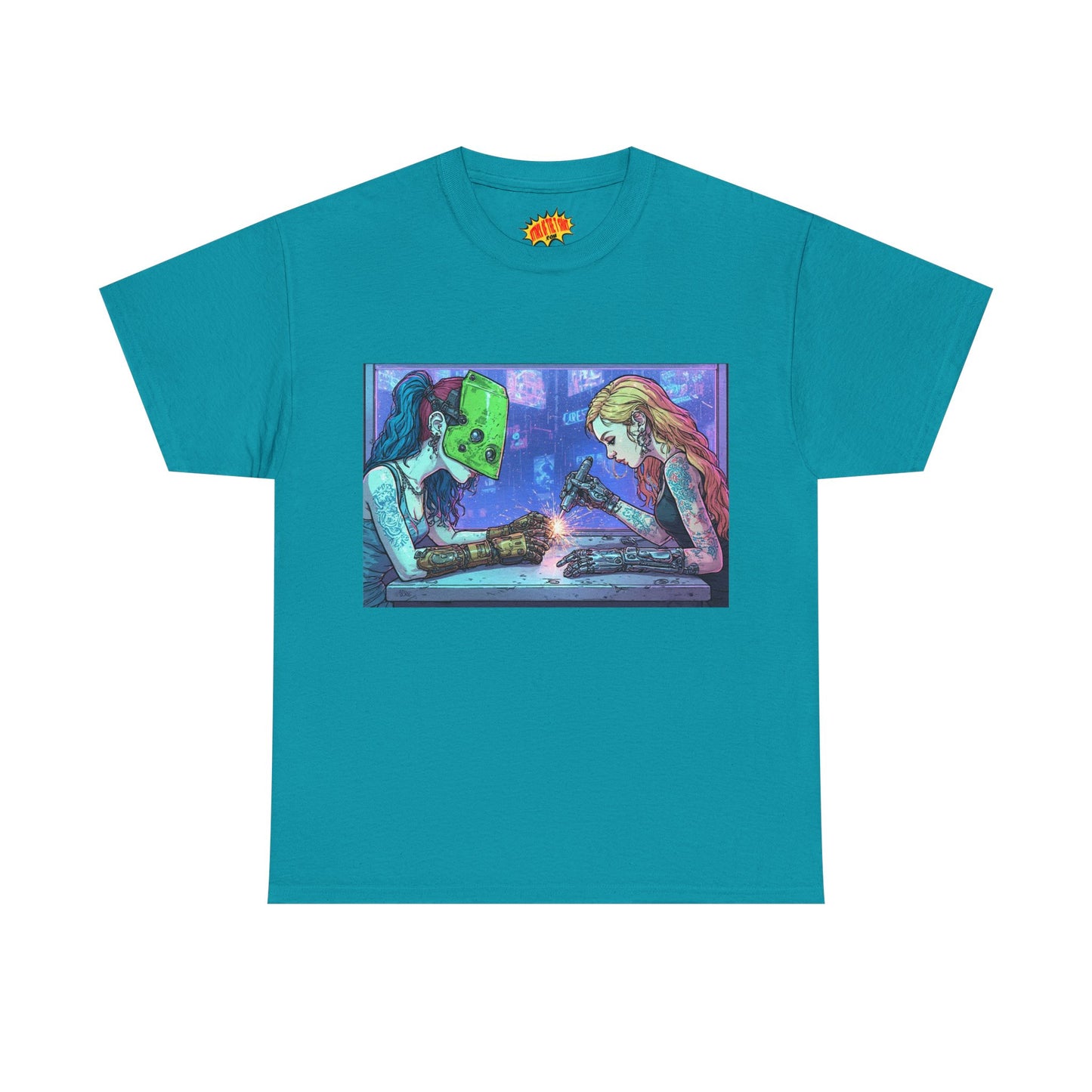 Robot Hands Manicure Cyberpunk T-Shirt *Multiple Colors*