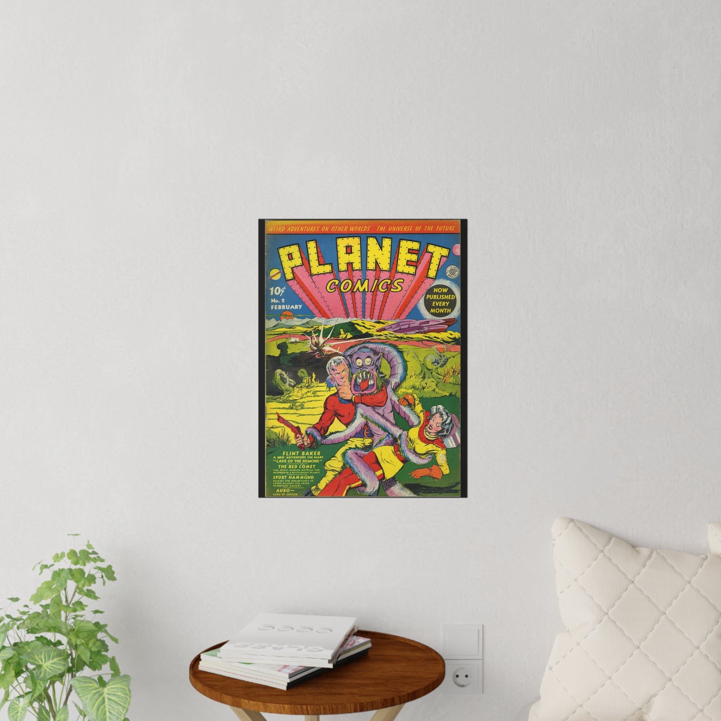 Planet Comics #2 Wall Decals *Multiple Sizes Available*