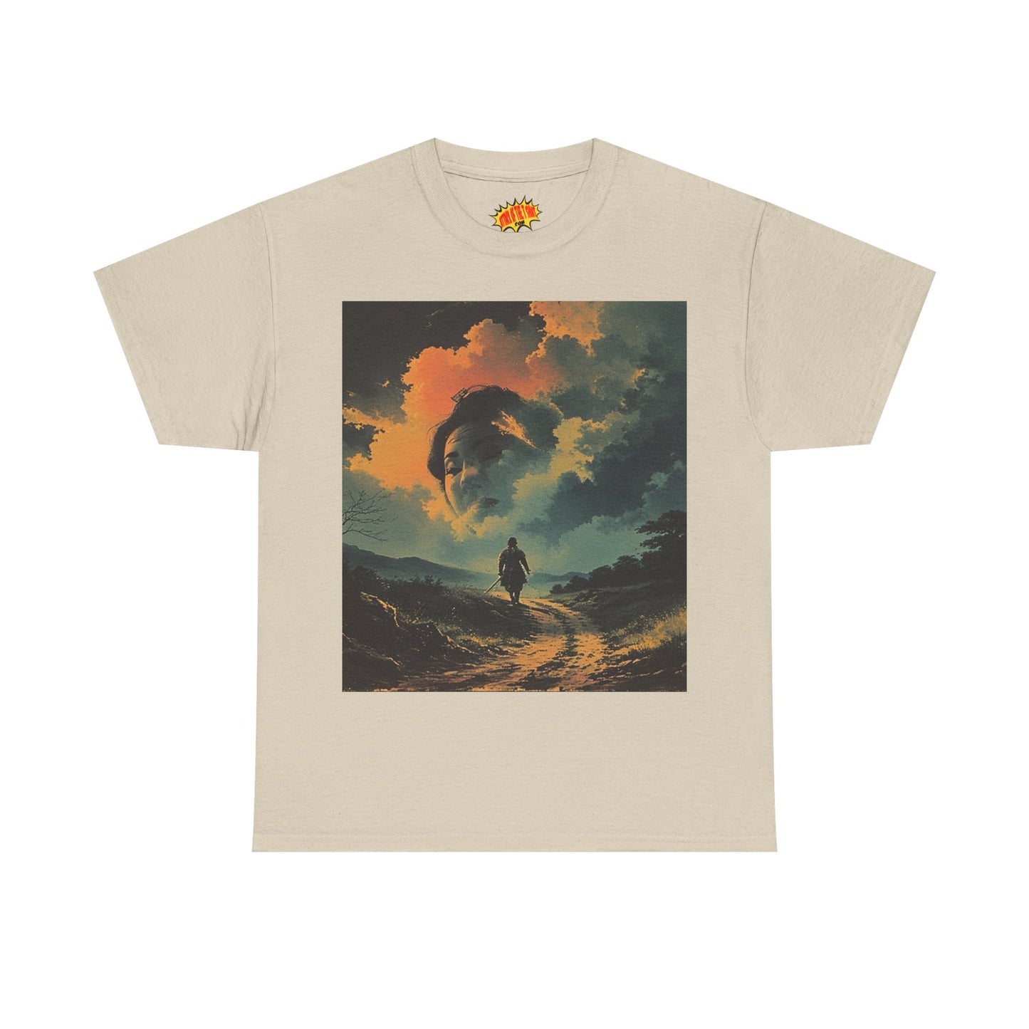 Travelling Samurai w/Cloud Geisha T-Shirt *Multiple Colors*