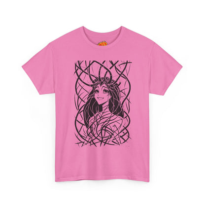 Thorny Vine Dryad Woman Fantasy Nature T-Shirt