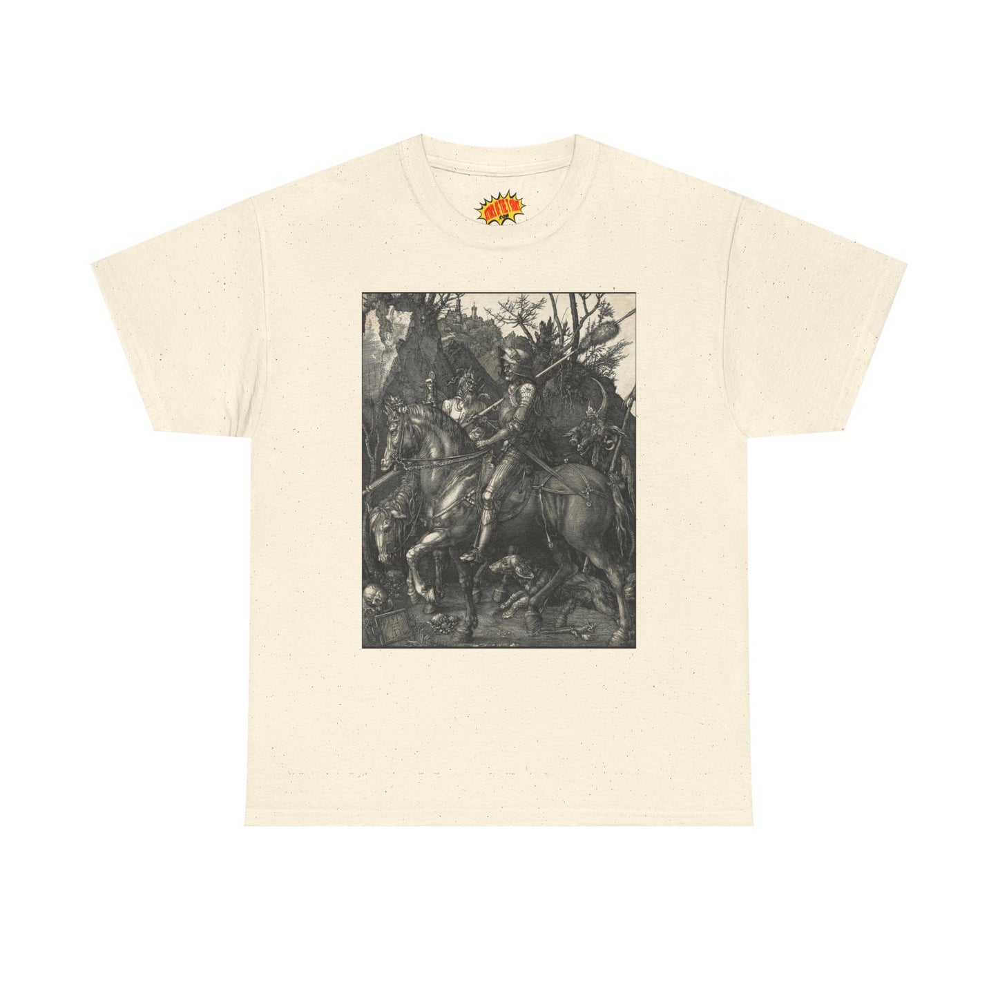 Knight. Death and the Devil - Albrecht Durer. Heavy Cotton Tee Many Colors/Sizes