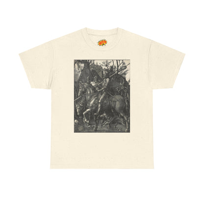 Knight. Death and the Devil - Albrecht Durer. Heavy Cotton Tee Many Colors/Sizes