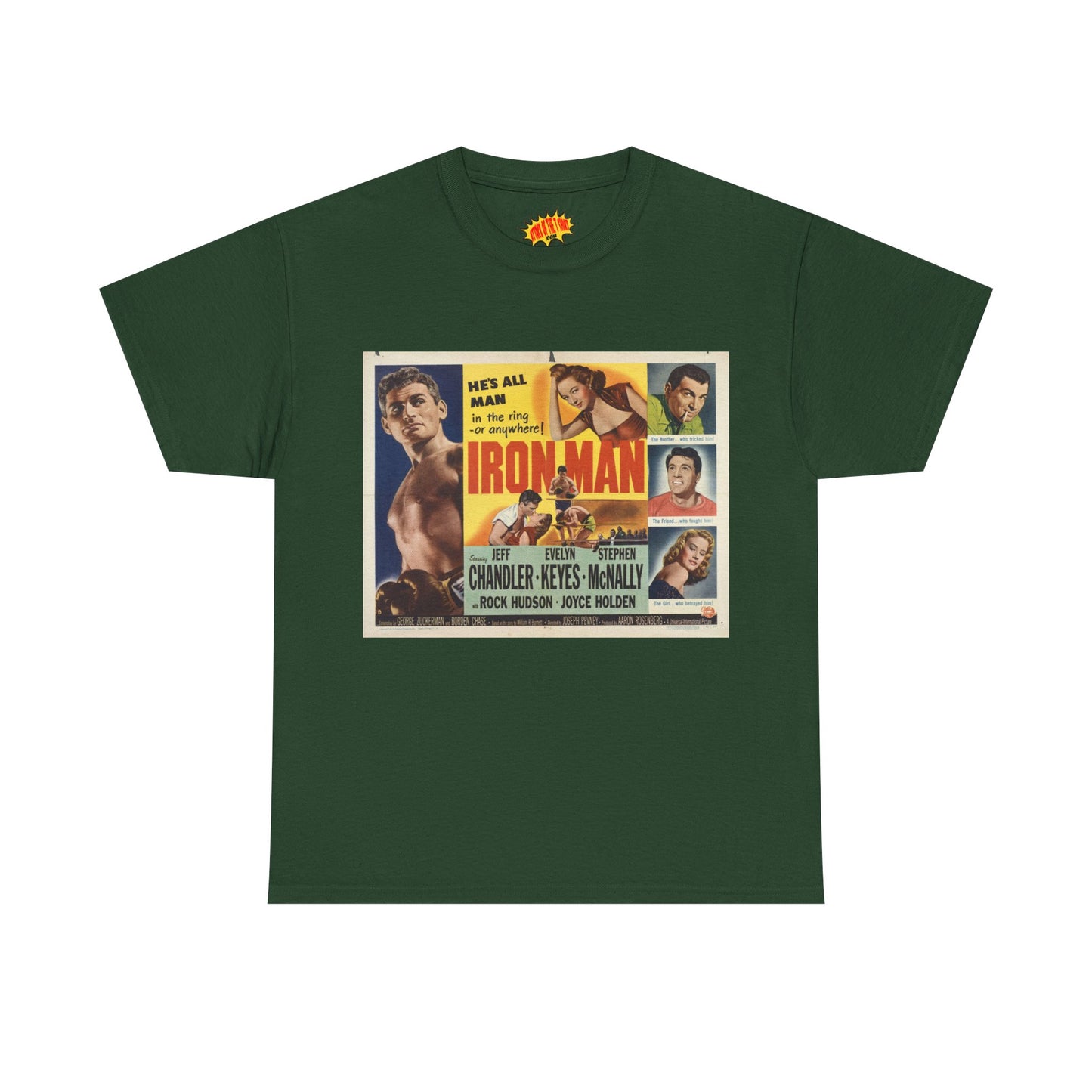 The Iron Man Movie Poster T-Shirt *Multiple Colors*