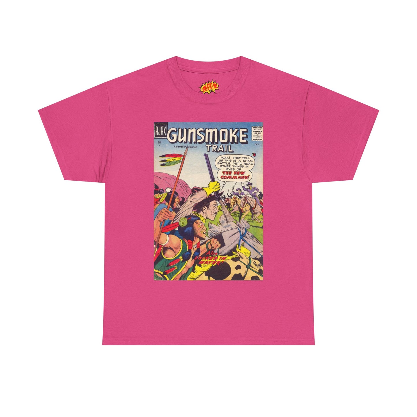 Gunsmoke Trail October Comic Tee Shirt *Multiple Colors*
