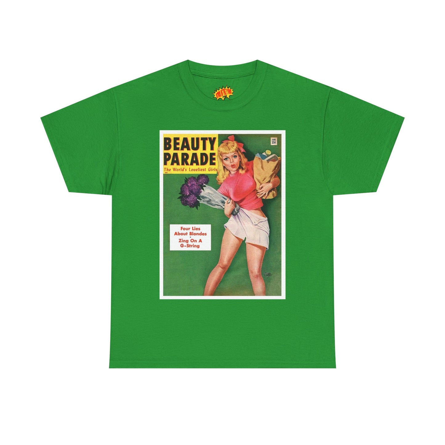 Beauty Parade Pin-Up - Heavy Cotton Tee *Many Sizes and Colors Available*