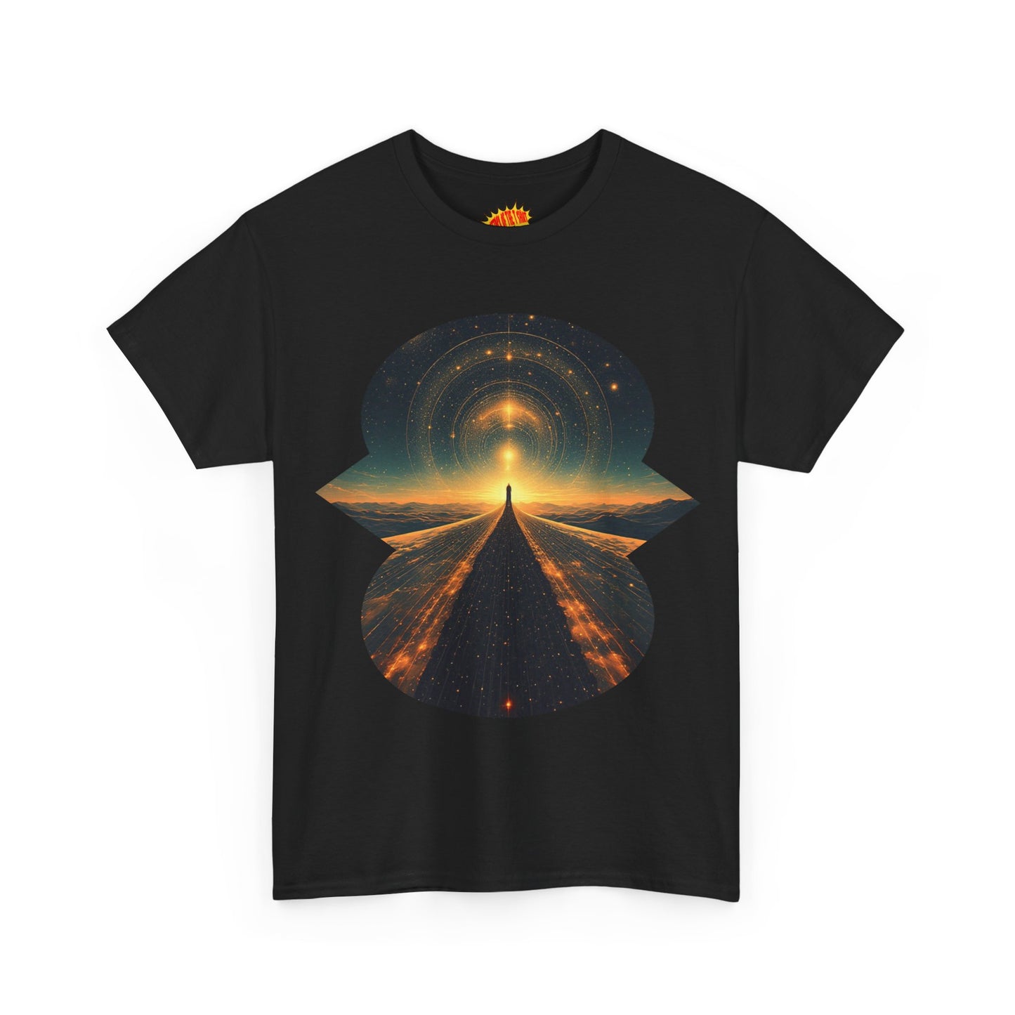 Cosmic Path Space Graphic Art Tee Shirt *Multiple Colors*