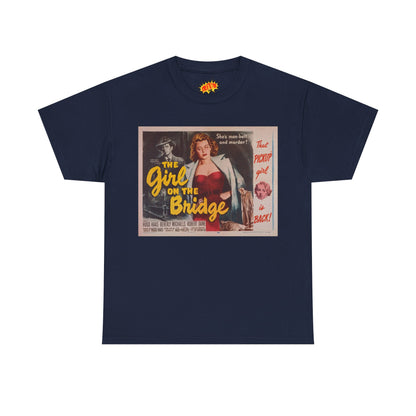The Girl on the Bridge Movie Poster T-Shirt