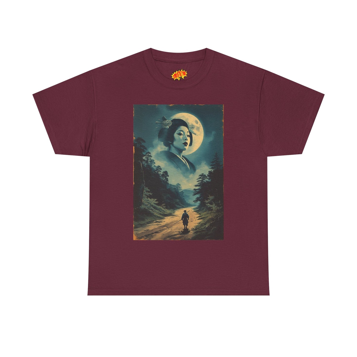 Traveller w/Full Moon Cloud Woman T-Shirt *Multiple Colors*