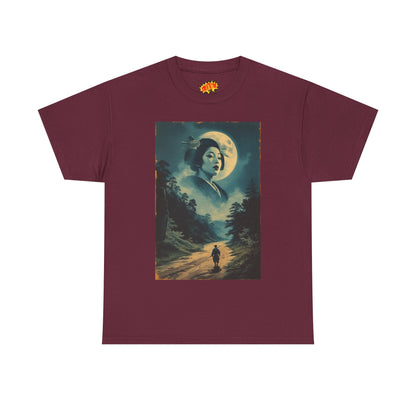 Traveller w/Full Moon Cloud Woman T-Shirt