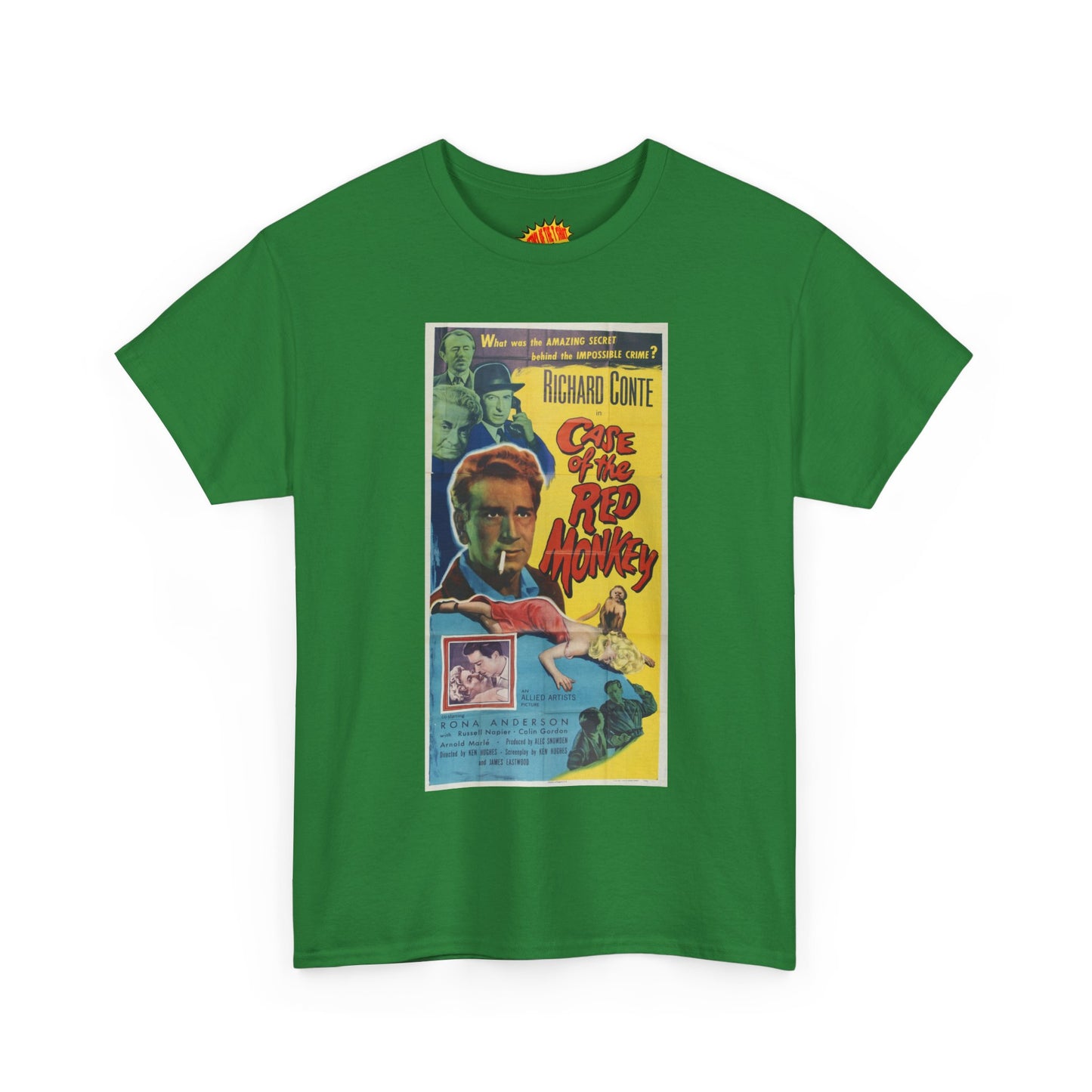 Case of the Red Monkey Movie Poster T-Shirt *Multiple Colors*