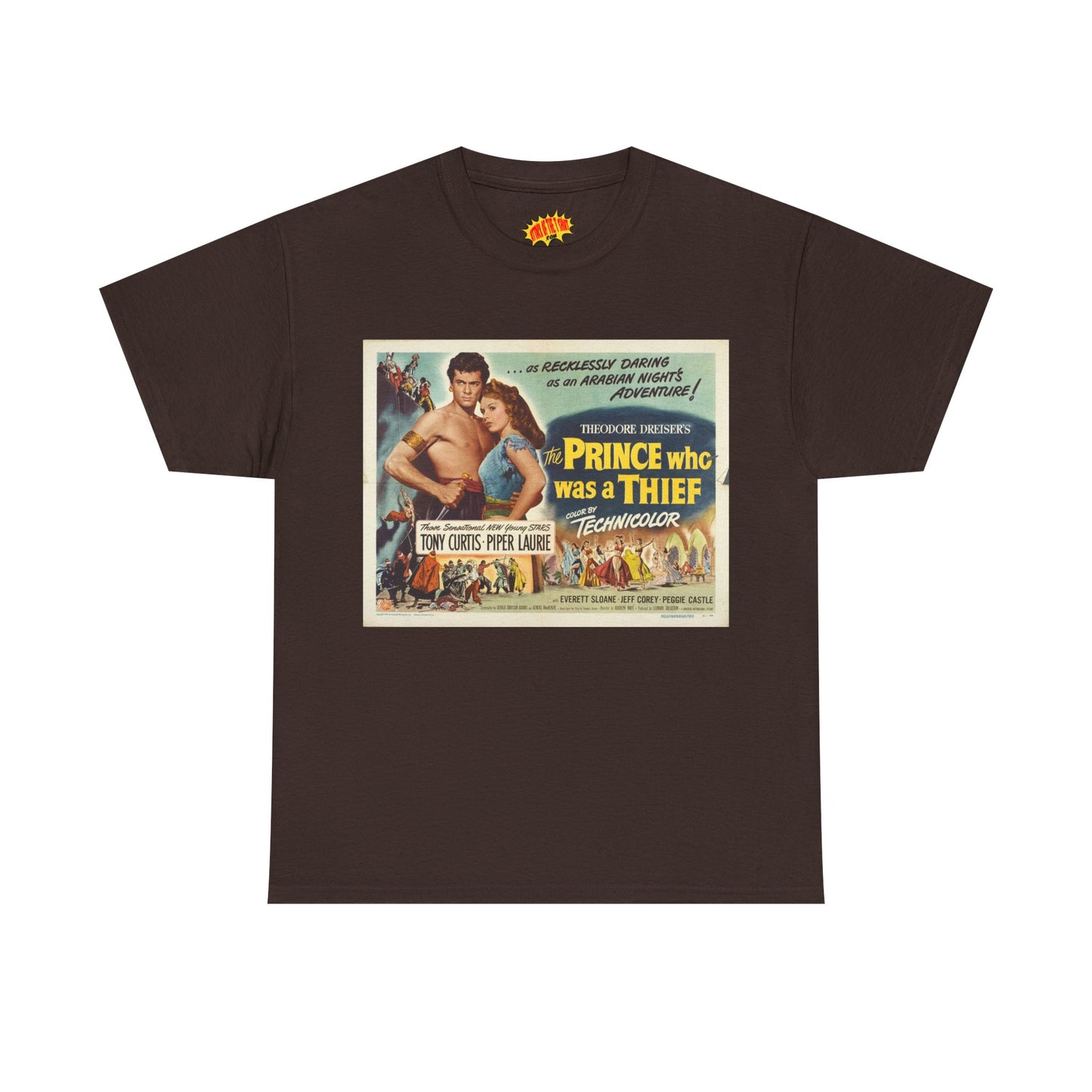 The Prince Who was a Thief Movie Poster T-Shirt *Multiple Colors*