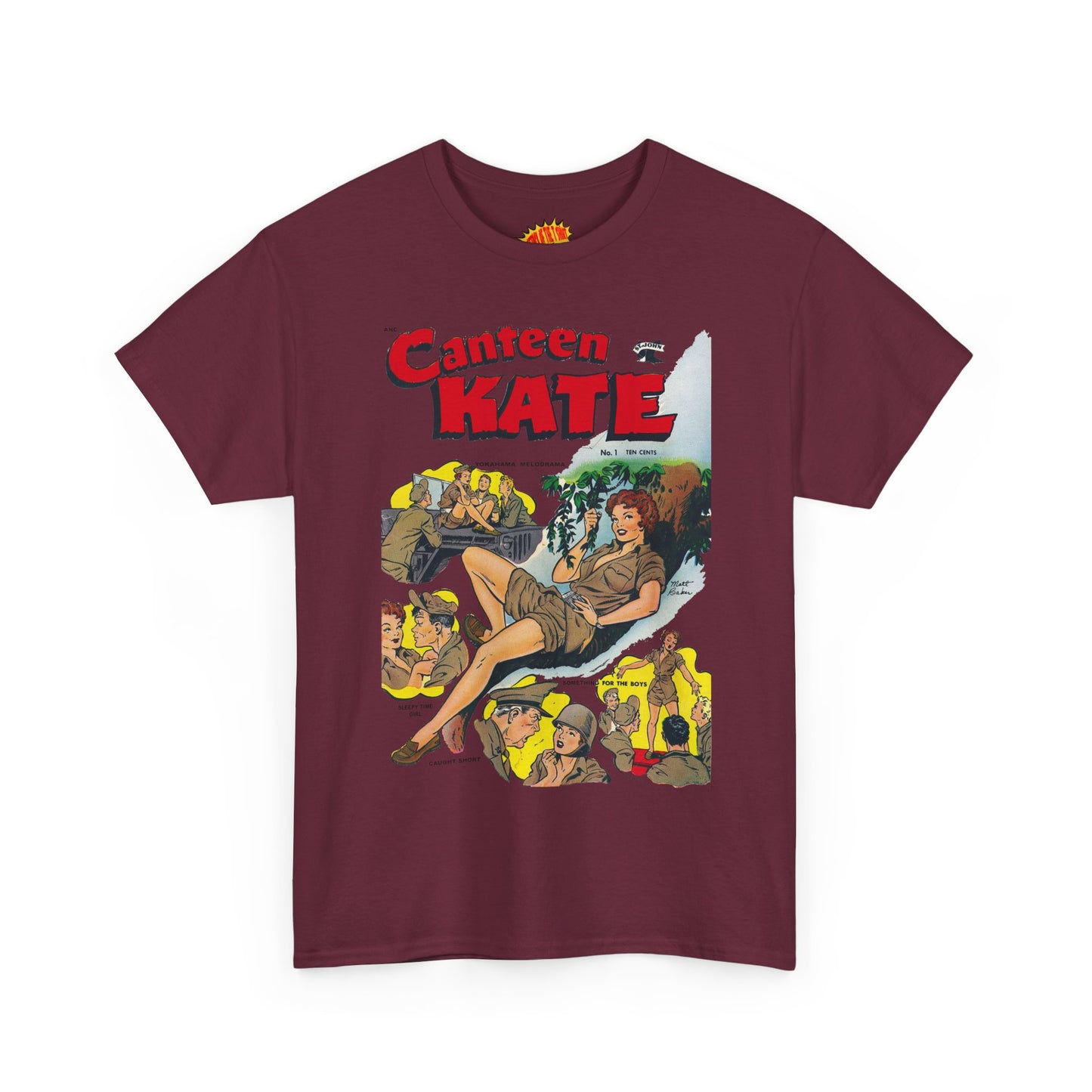 Canteen Kate #1 - Heavy Cotton Tee *Many Sizes and Colors Available*