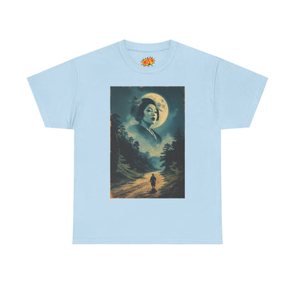 Traveller w/Full Moon Cloud Woman T-Shirt