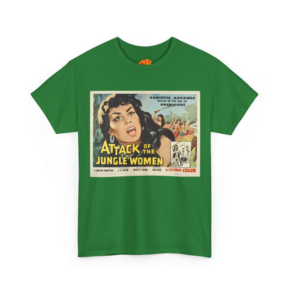 Attack of the Jungle Women Movie Poster T-Shirt