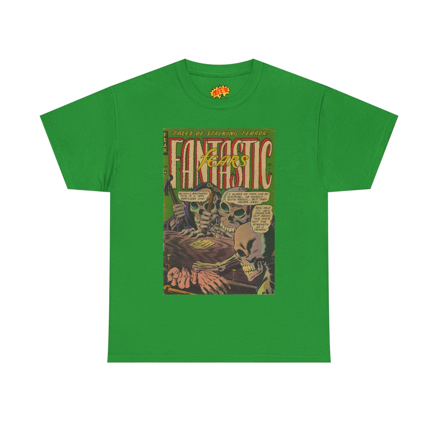 Fantastic Fears January Comic Tee Shirt *Multiple Colors*