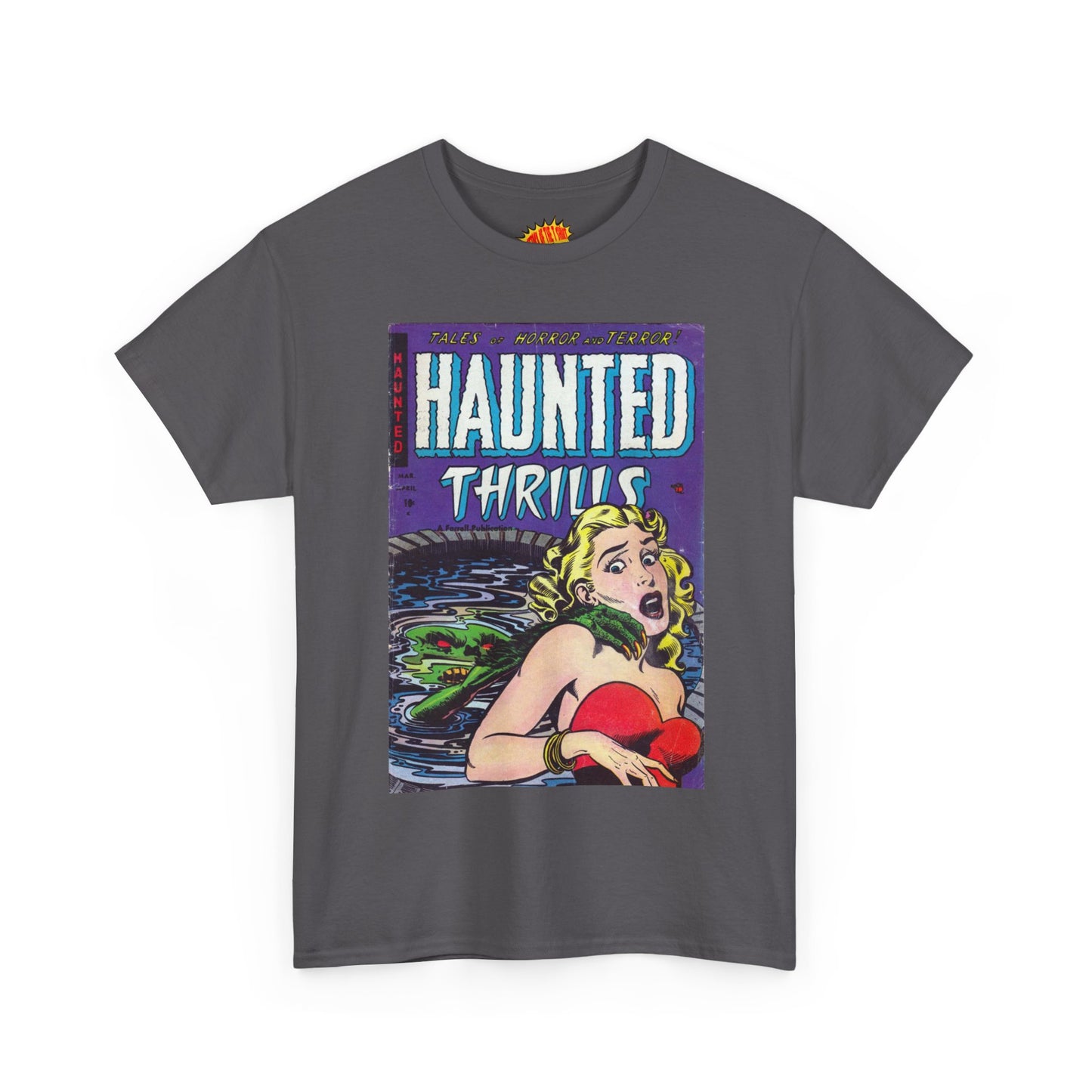 Haunted Thrills March - April Comic Tee Shirt *Multiple Colors*