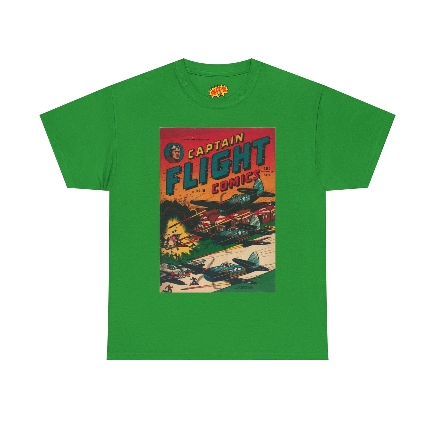 Captain Flight No. 8 Comic Tee Shirt *Multiple Colors*