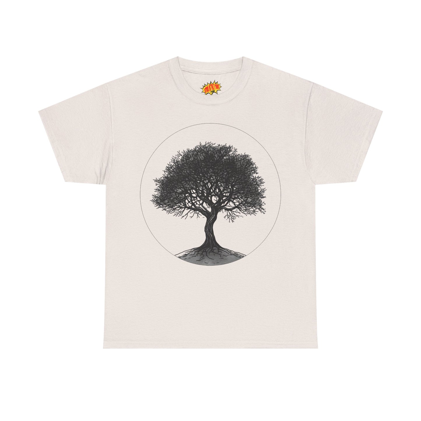Circle Tree Sketch Drawing Graphic Art Tee Shirt *Multiple Colors*