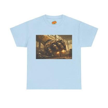 Anime Factory w/Welder & Mech Robot Hand T-Shirt