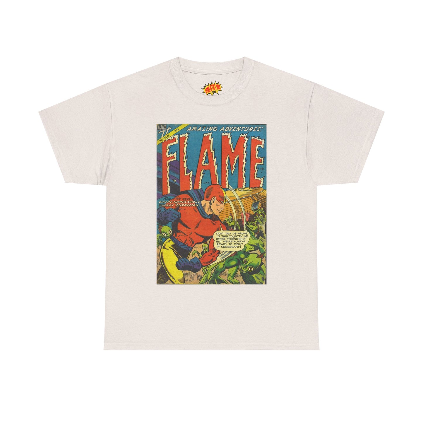 The Flame March Comic Tee Shirt *Multiple Colors*