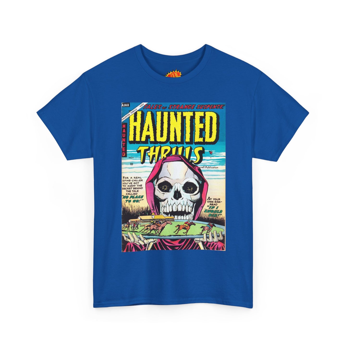 Haunted Thrills November Comic Tee Shirt *Multiple Colors*