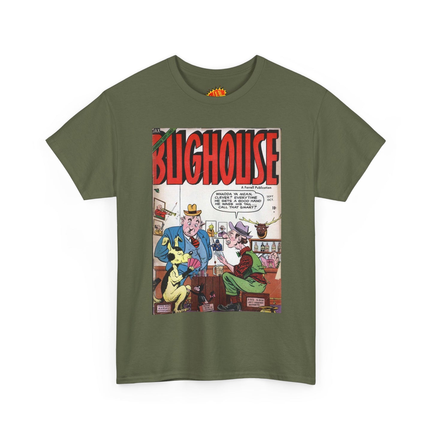 Bughouse September - October Comic Tee Shirt *Multiple Colors*