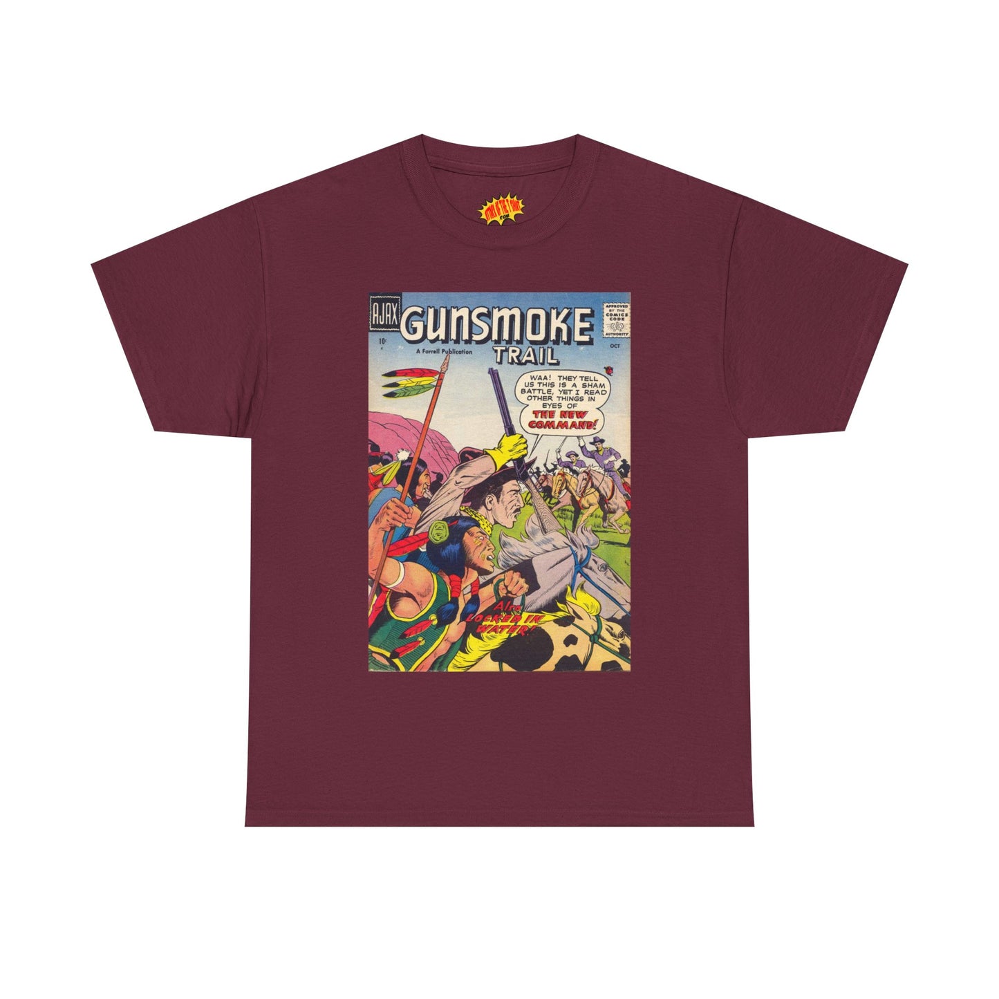 Gunsmoke Trail October Comic Tee Shirt *Multiple Colors*