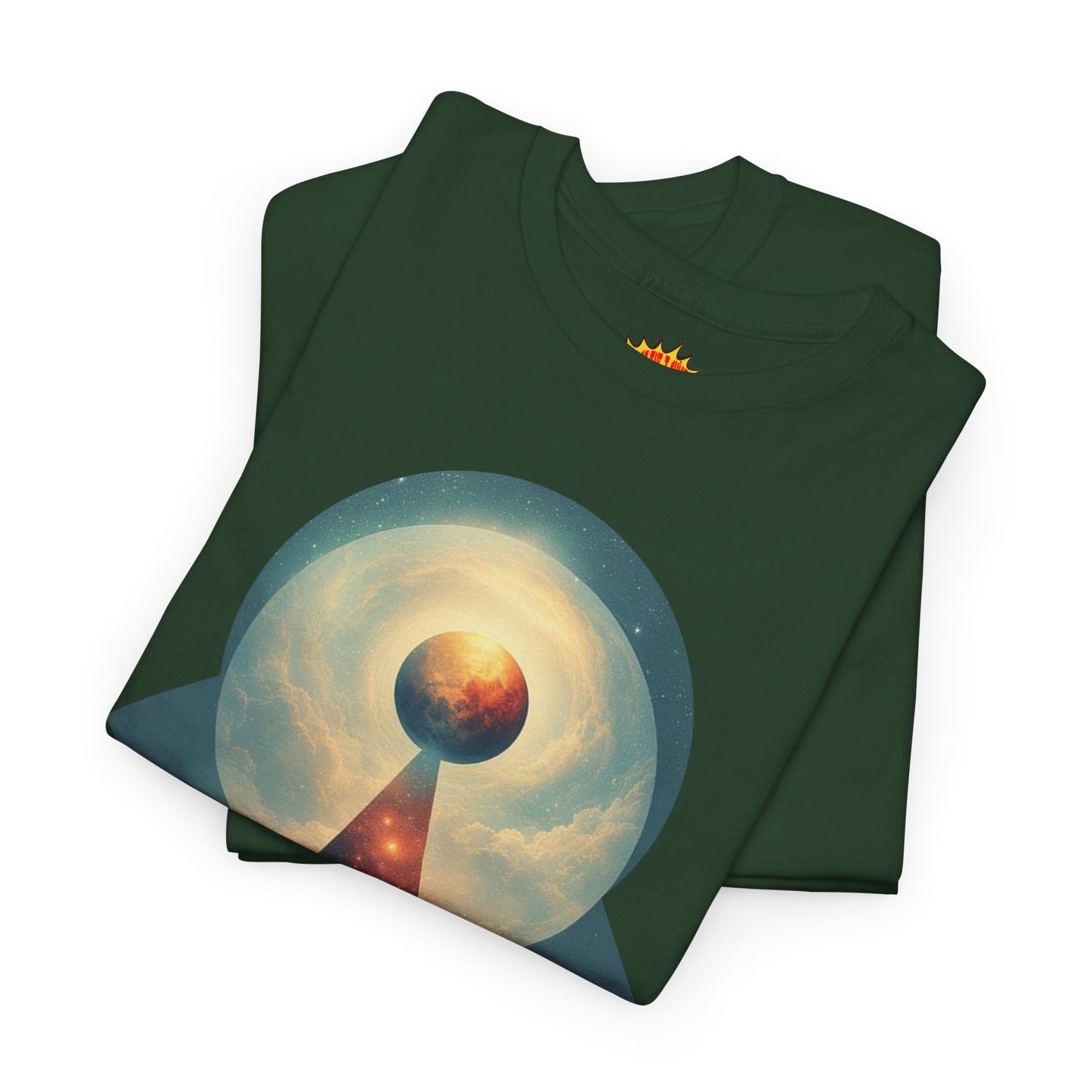 Geometric Galaxy Graphic Space Art Tee Shirt *Multiple Colors*