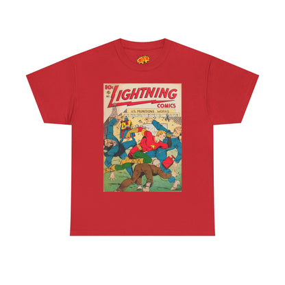 Lightning Comics Dec. Comic Tee Shirt