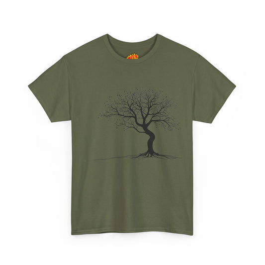 Tree Sketch Minimalist Graphic Art Tee Shirt *Multiple Colors*