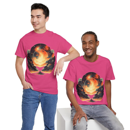 Moonscape w/Clouds Graphic Tee Shirt