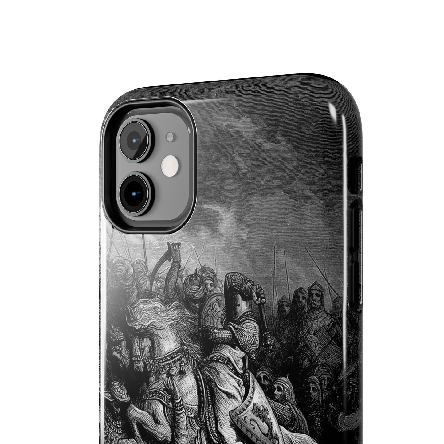 Richard and Saladin by Gustave Dore iPhone Case *Many Sizes Available*