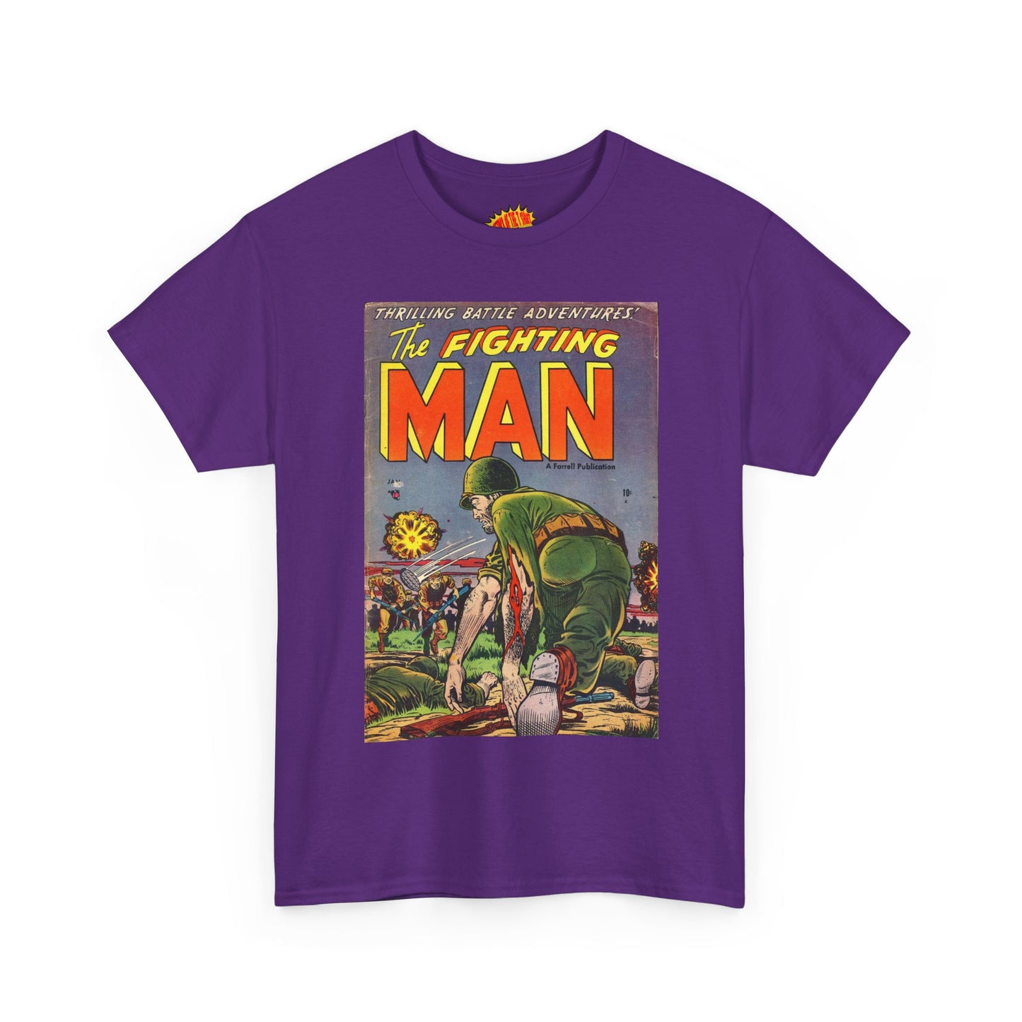 The Fighting Man January Comic Tee Shirt *Multiple Colors*
