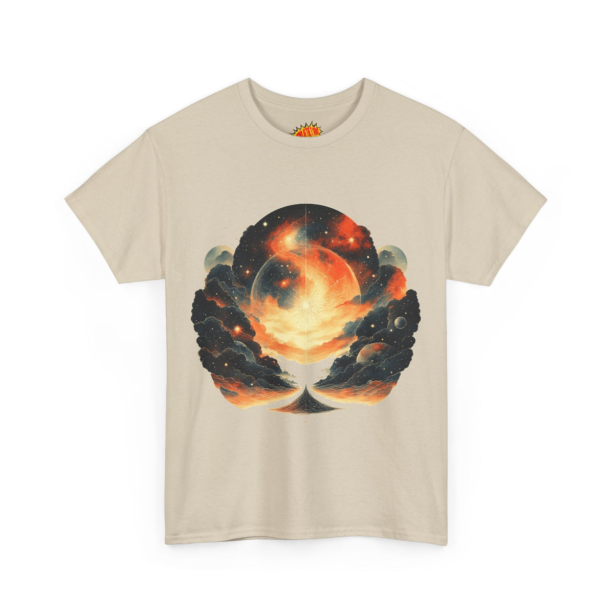 Moonscape w/Clouds Graphic Tee Shirt