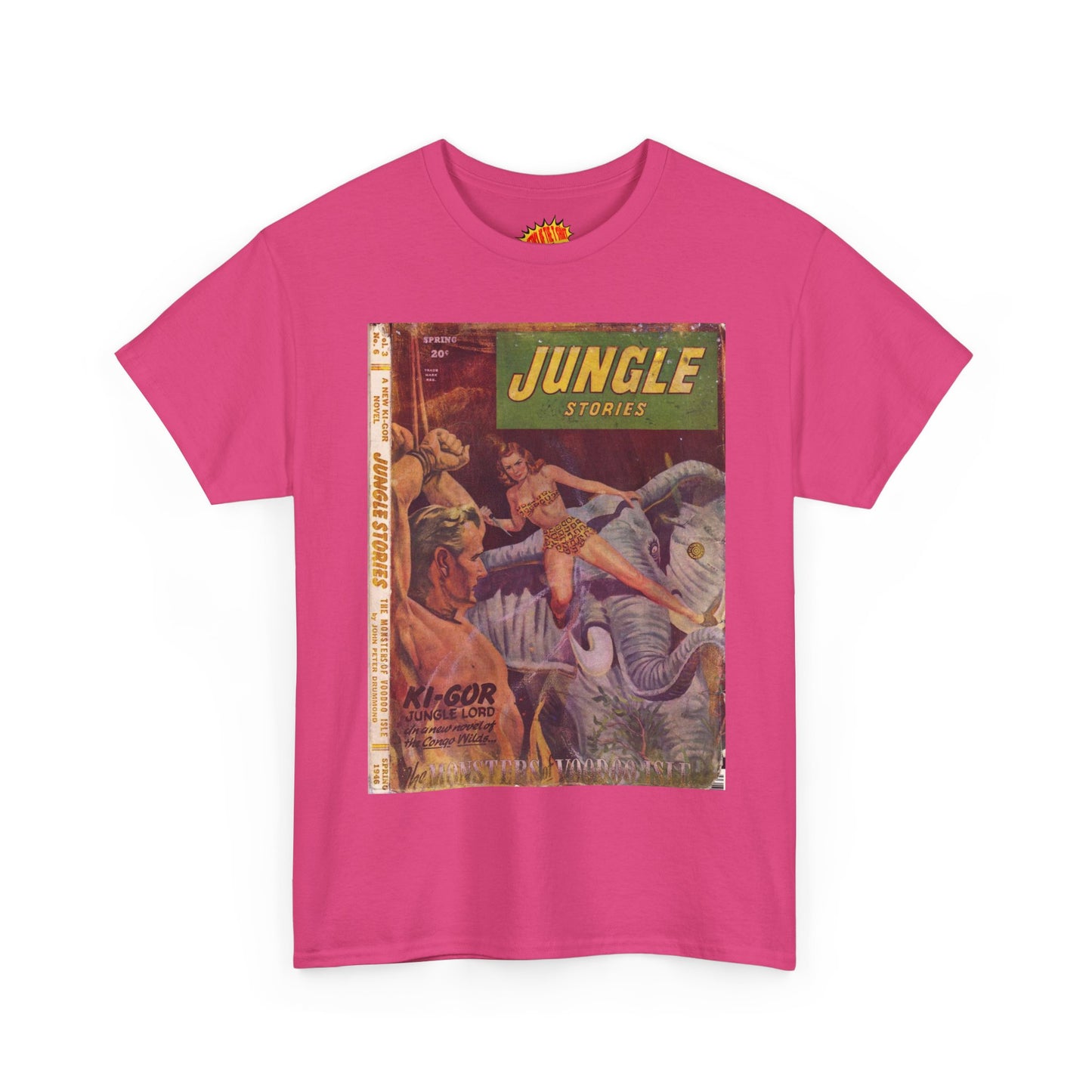 Jungle Stories Vol 3 No. 6 Comic Tee Shirt *Multiple Colors*