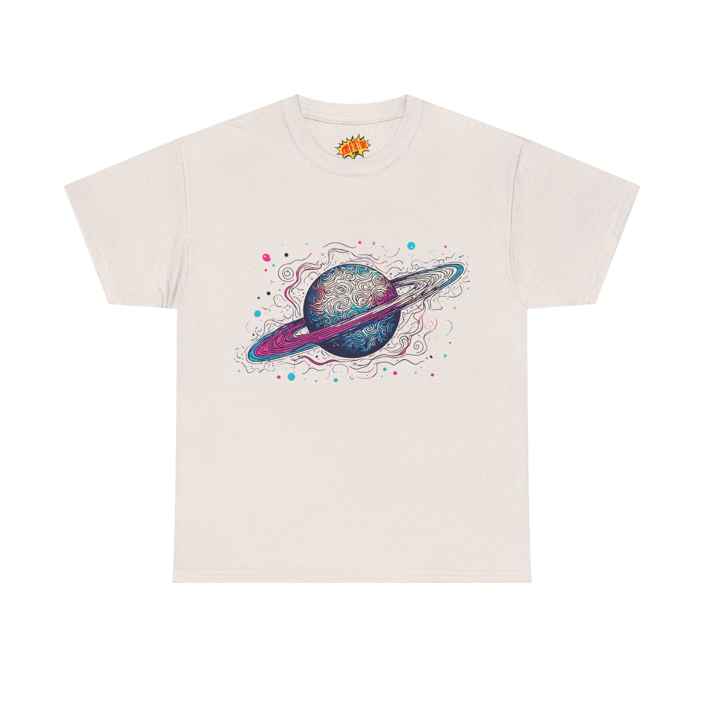 Ringed Planet Space Art Graphic Tee Shirt *Multiple Colors*