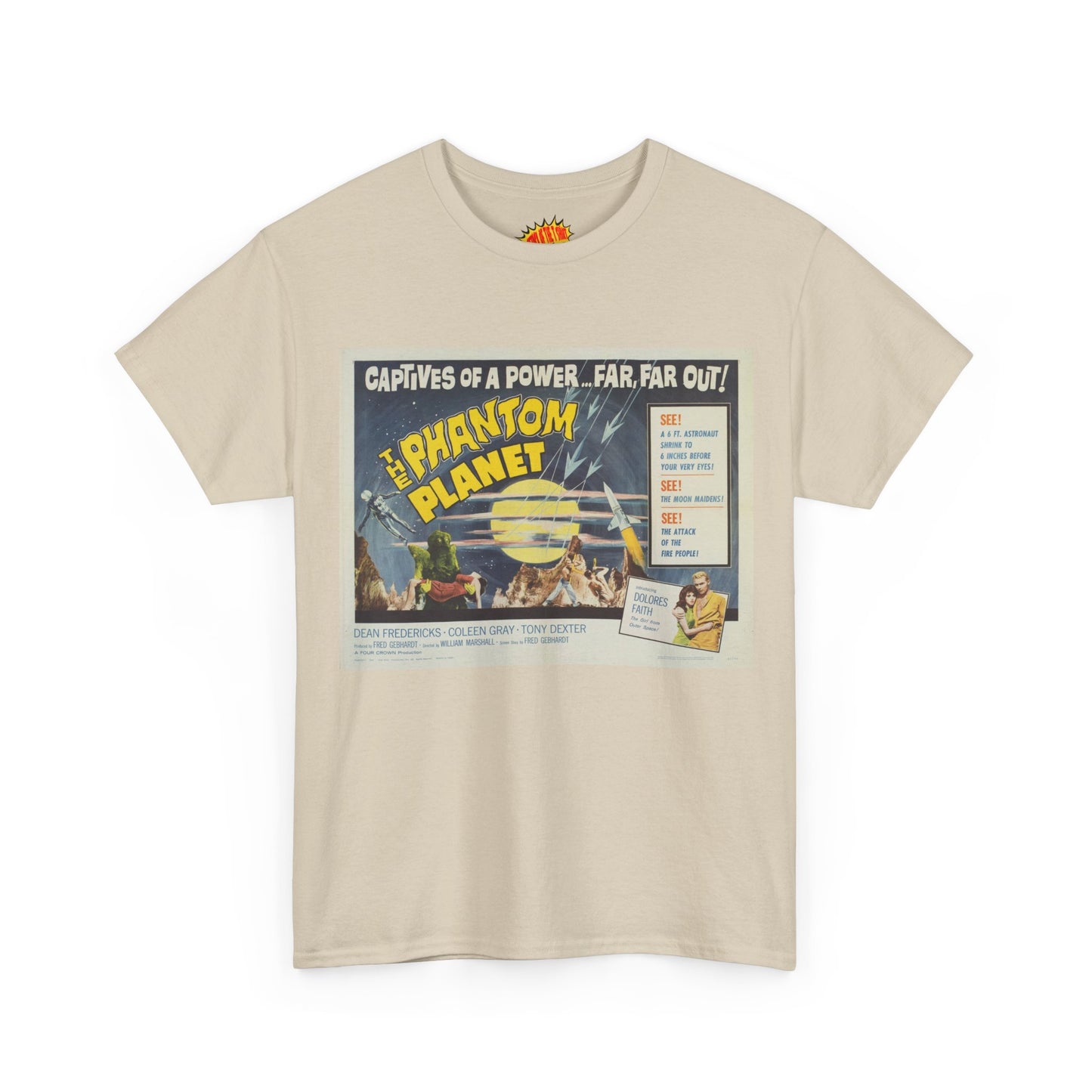 The Phantom Planet Movie Poster T-Shirt *Multiple Colors*