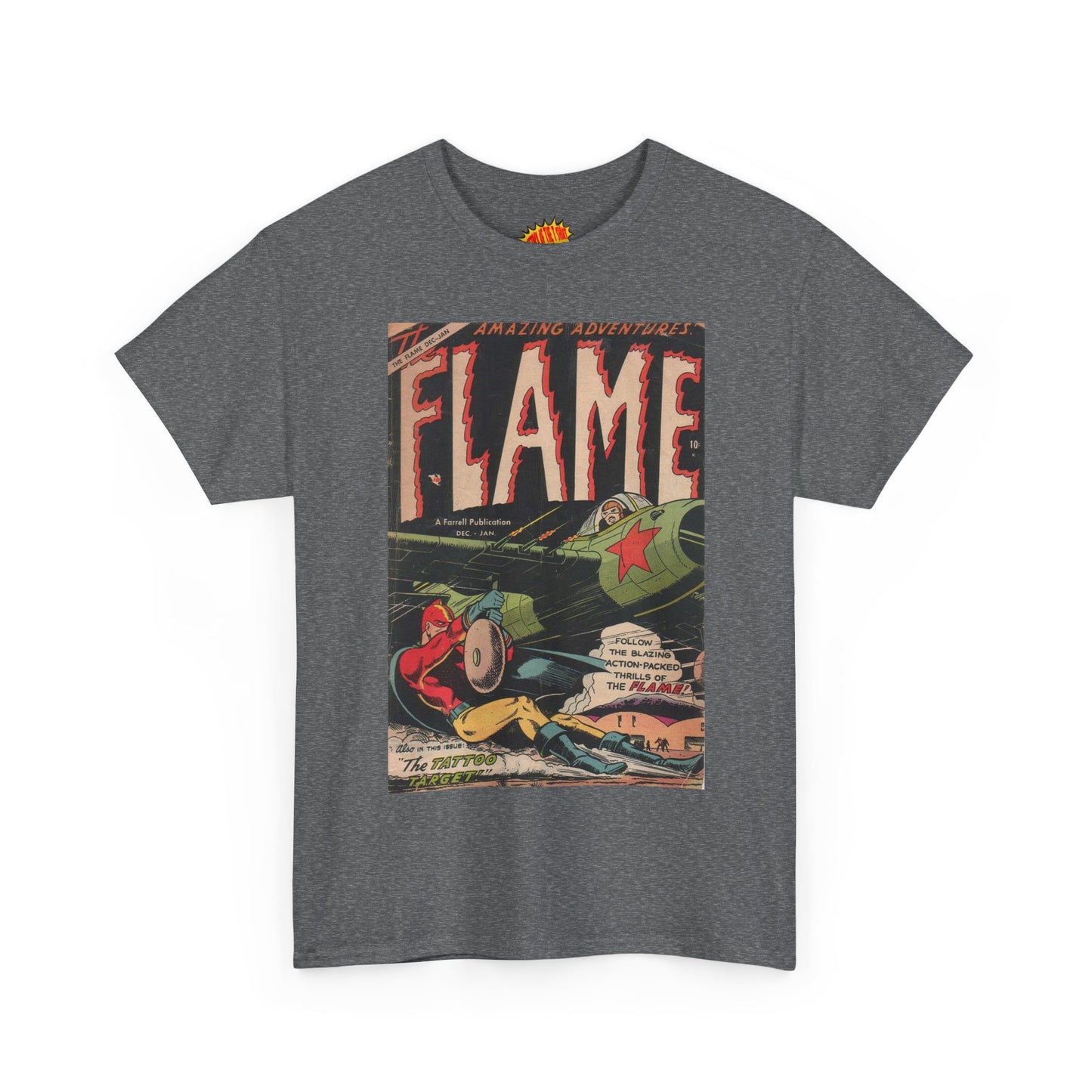 The Flame December - January Comic Tee Shirt *Multiple Colors*