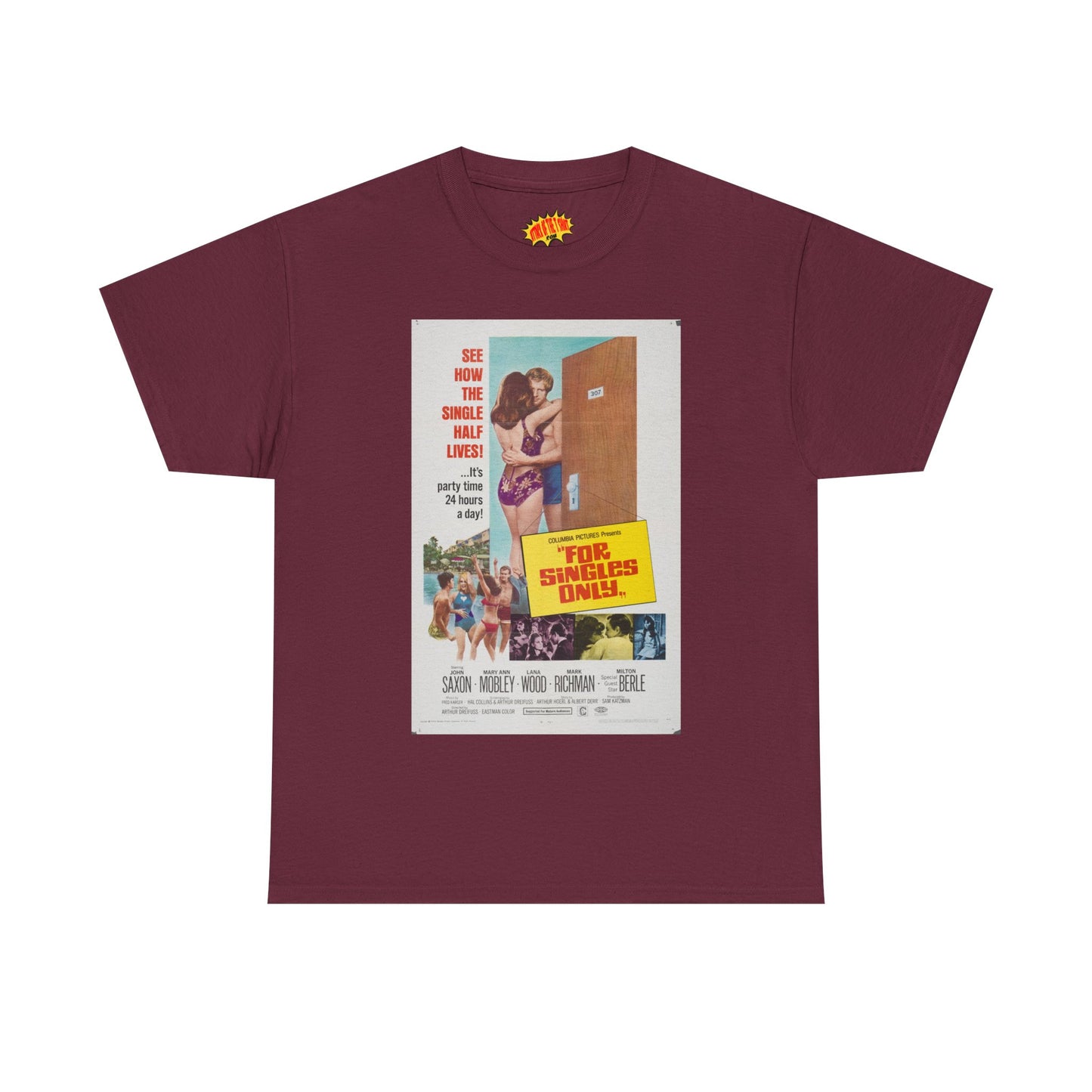 For Singles Only Movie Poster T-Shirt *Multiple Colors*