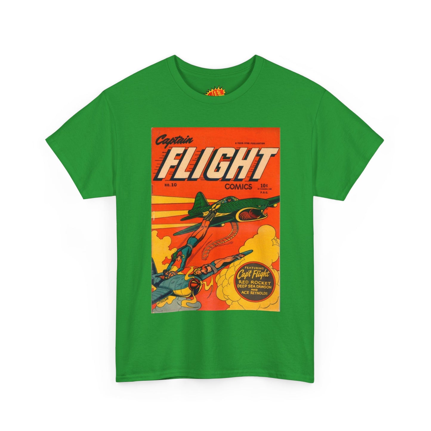 Captain Flight No. 10 Comic Tee Shirt *Multiple Colors*