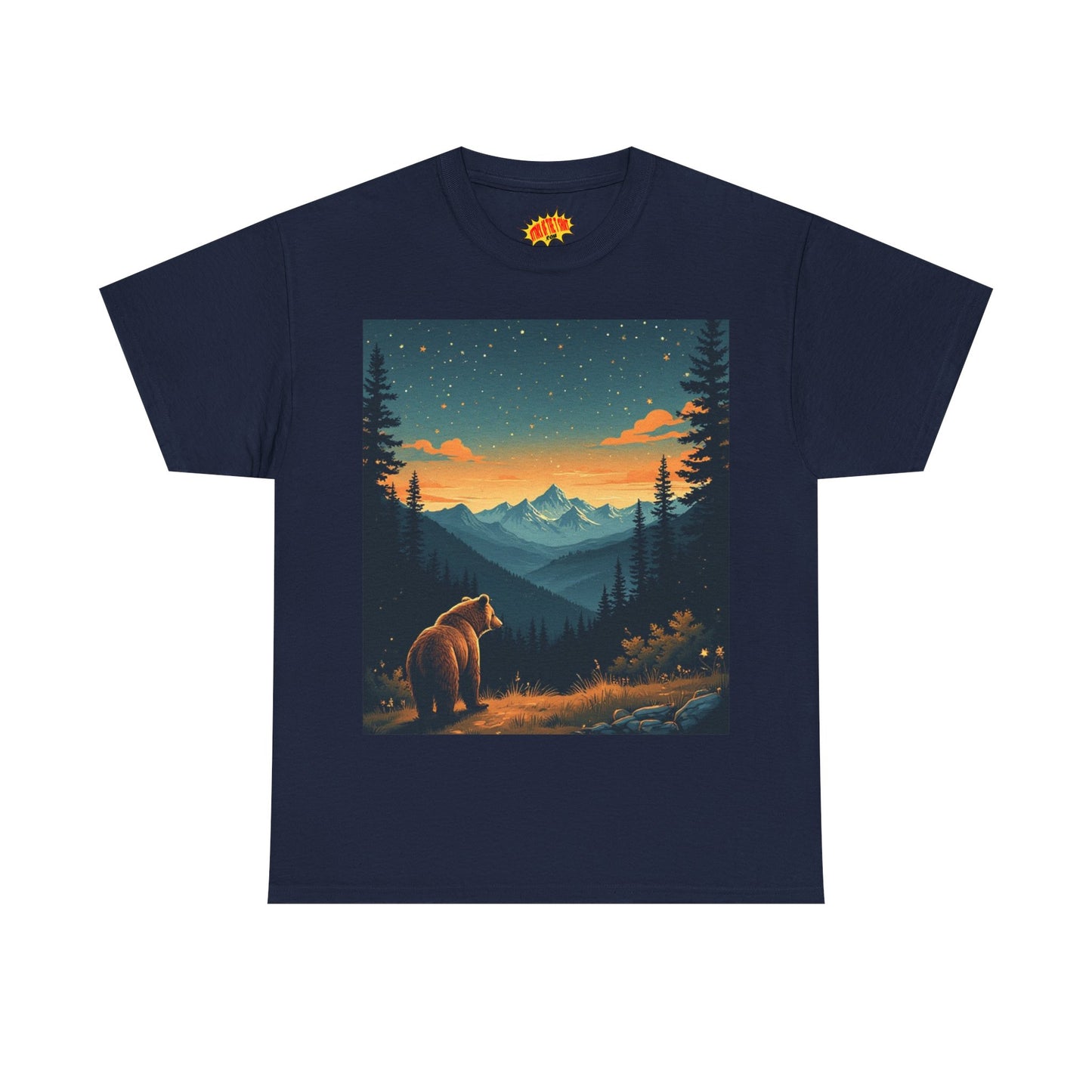 Mountain Bear Sunrise Scene T-Shirt *Multiple Colors*