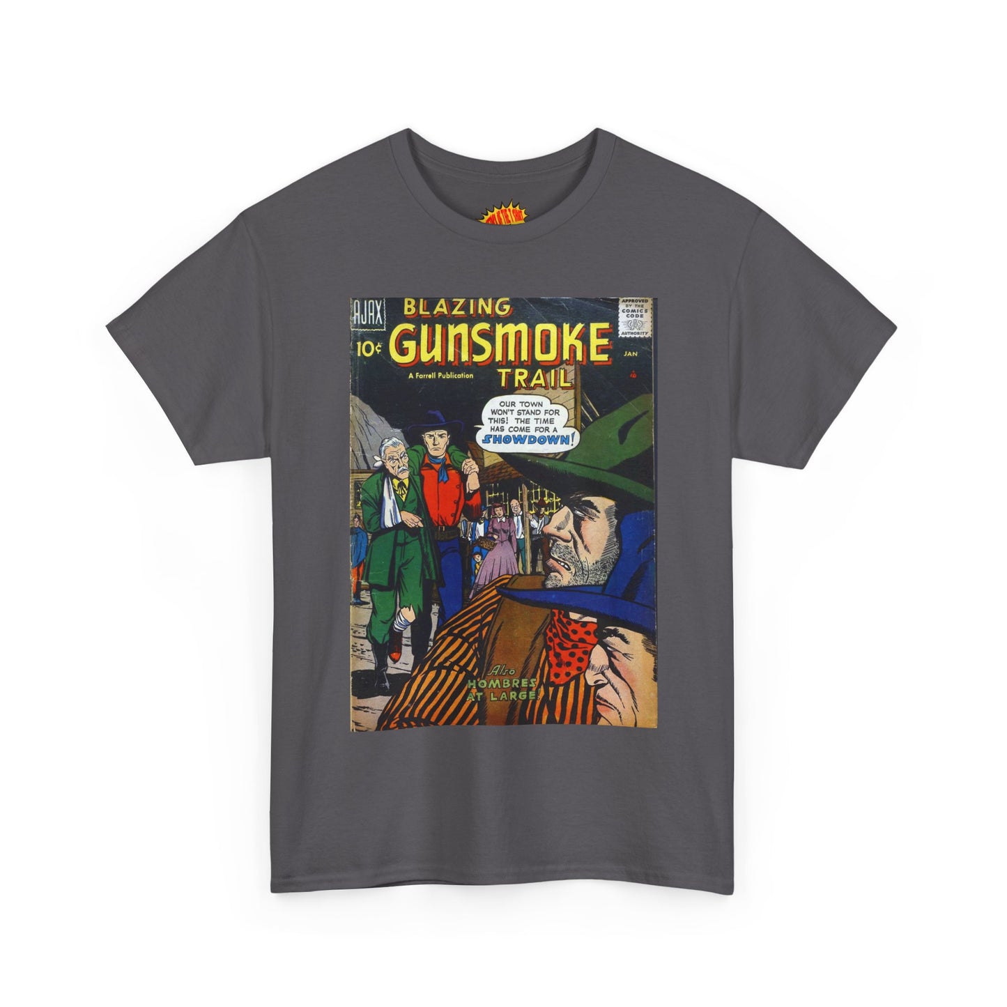 Gunsmoke Trail January Comic Tee Shirt *Multiple Colors*