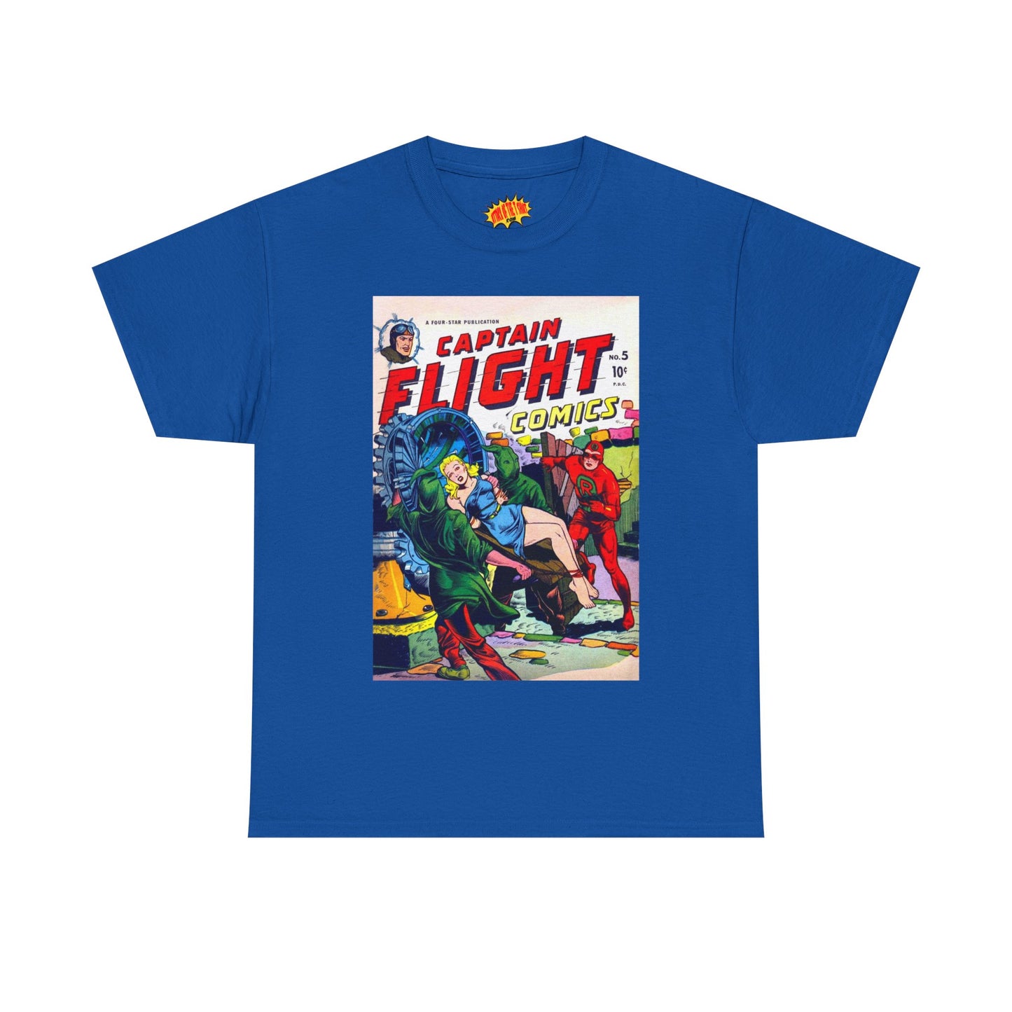 Captain Flight No. 5 Comic Tee Shirt *Multiple Colors*