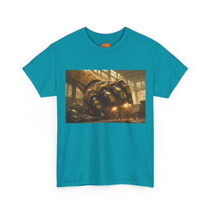 Anime Factory w/Welder & Mech Robot Hand T-Shirt