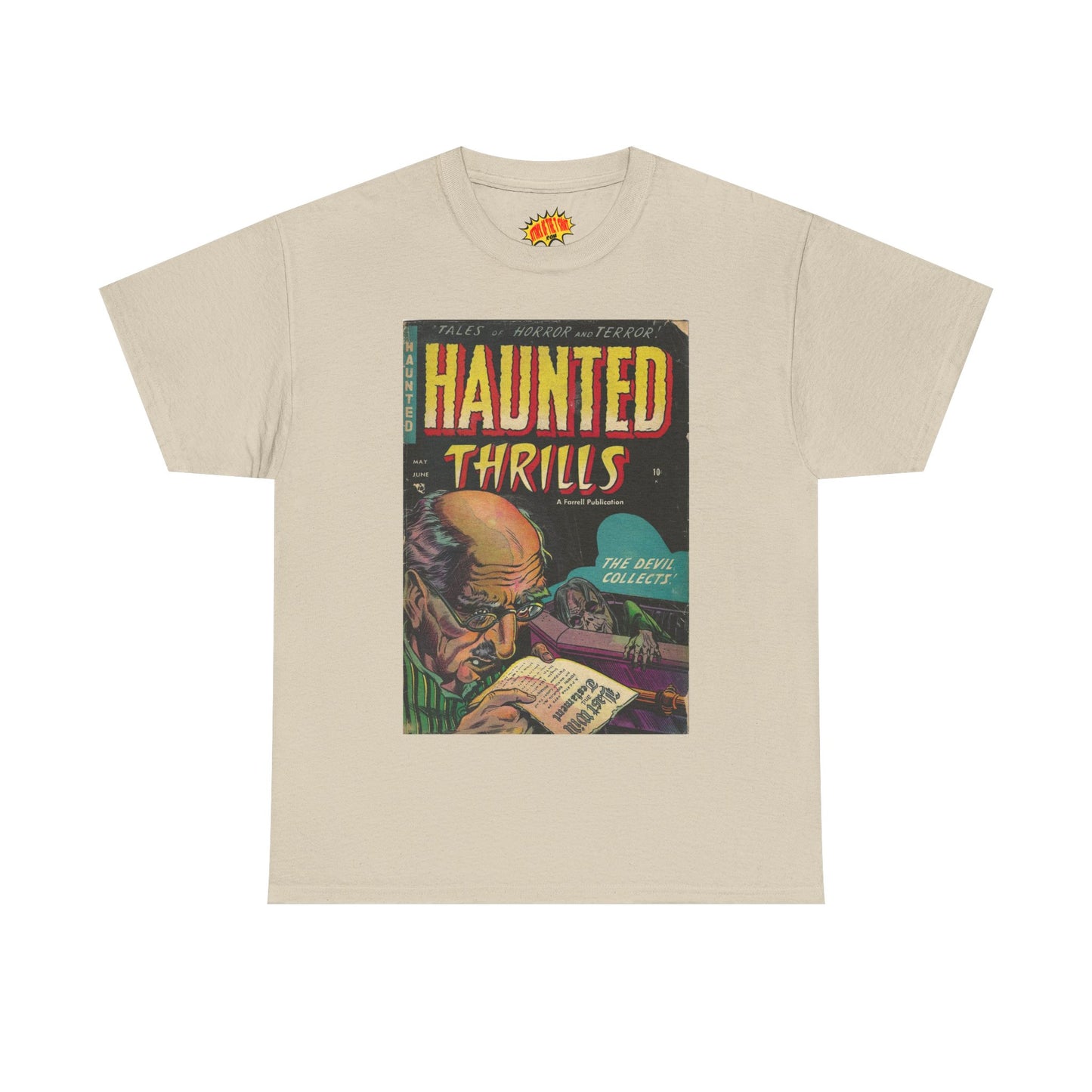 Haunted Thrills May - June Comic Tee Shirt *Multiple Colors*