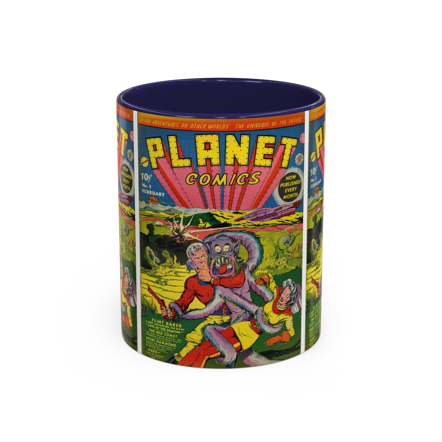 Planet Comics #2 Mug, 11oz
