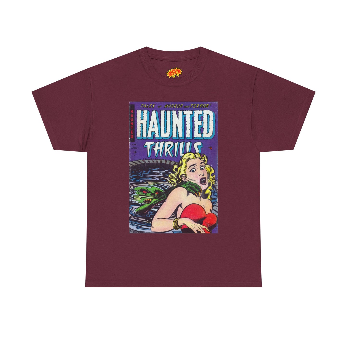 Haunted Thrills March - April Comic Tee Shirt *Multiple Colors*