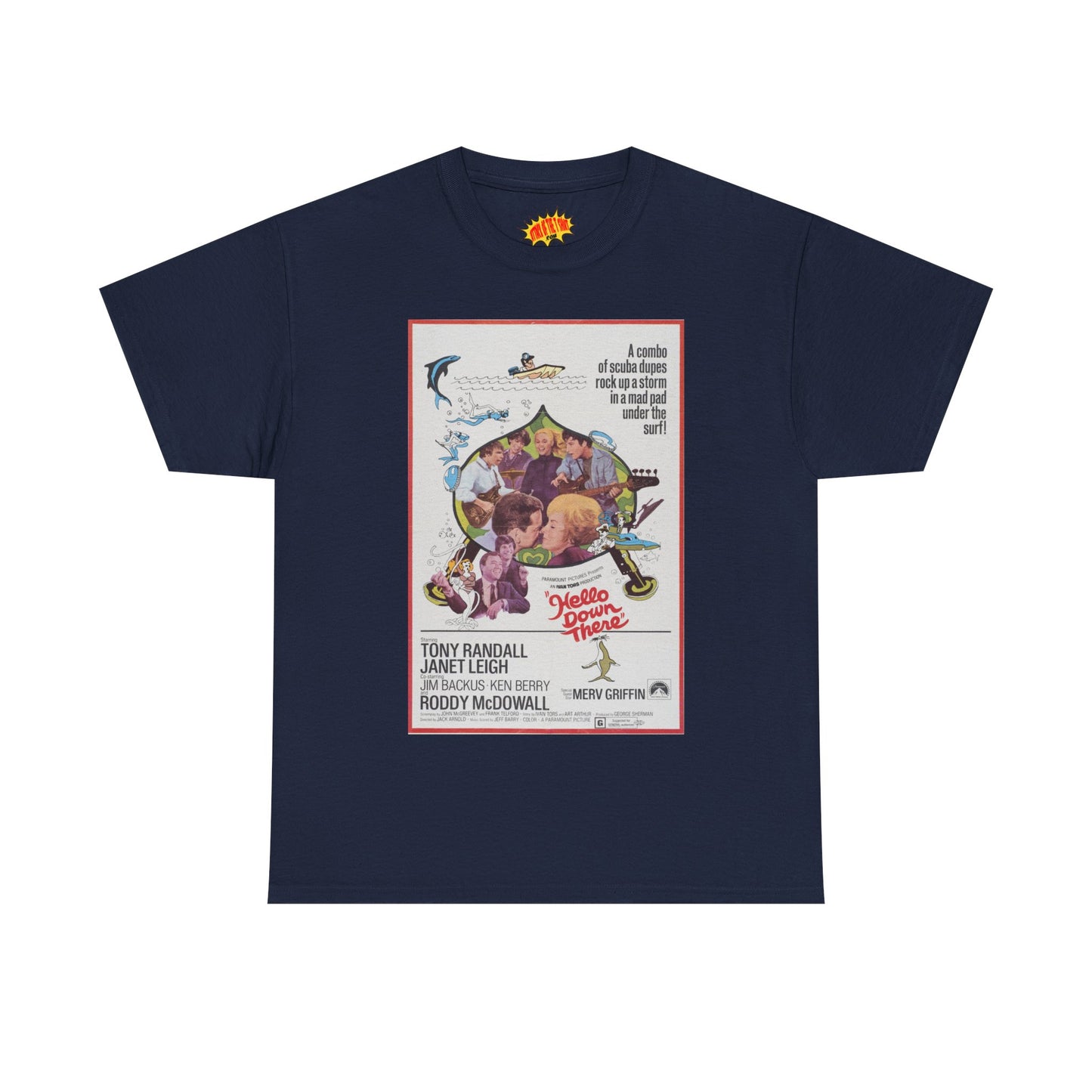 Hello Down There Movie Poster T-Shirt *Multiple Colors*