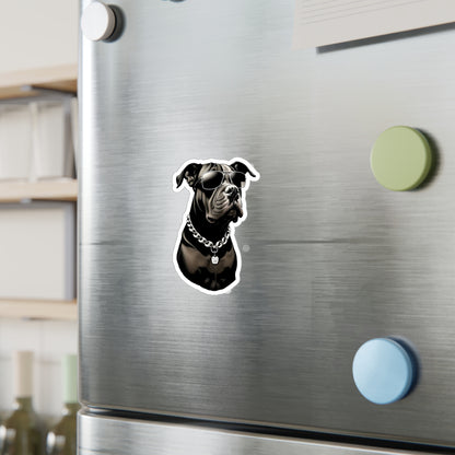 Dog with Sunglasses Durable Vinyl Decal Sticker