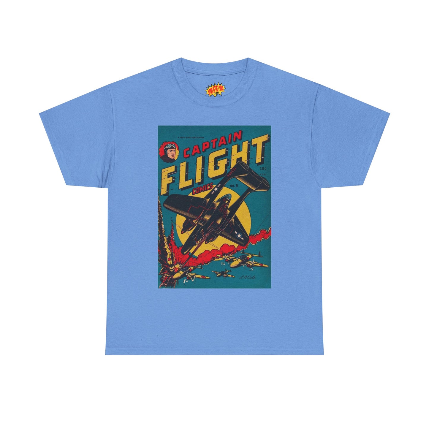 Captain Flight No. 9 Comic Tee Shirt *Multiple Colors*